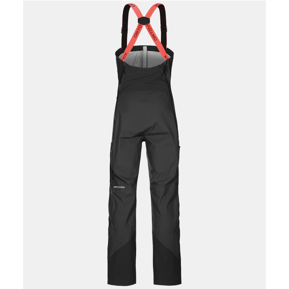 Ortovox 3L Deep Shell Bib Pants for Women - Waterproof & Breathable Ski Pants for Alpine Adventures & Winter Sports