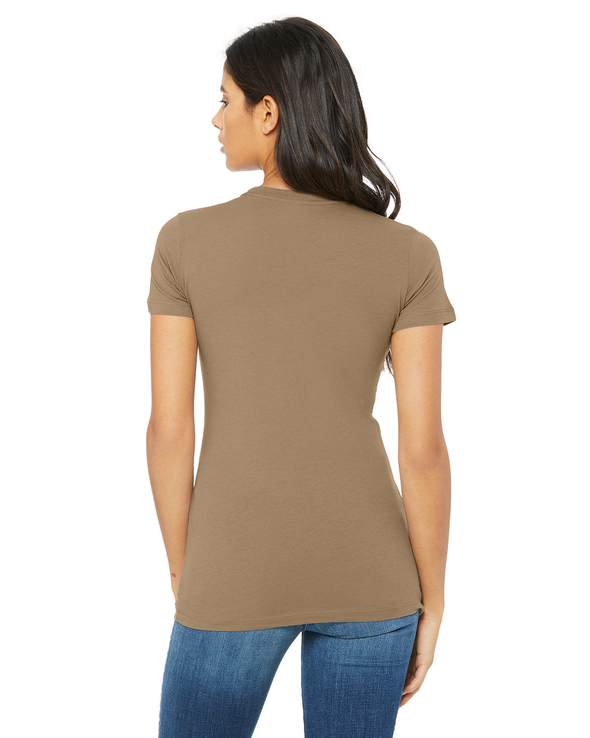 Bella + Canvas 6004 Women's Slim Fit Short Sleeve T-Shirt - Soft Cotton Tee for Casual Wear, Workout & Layering
