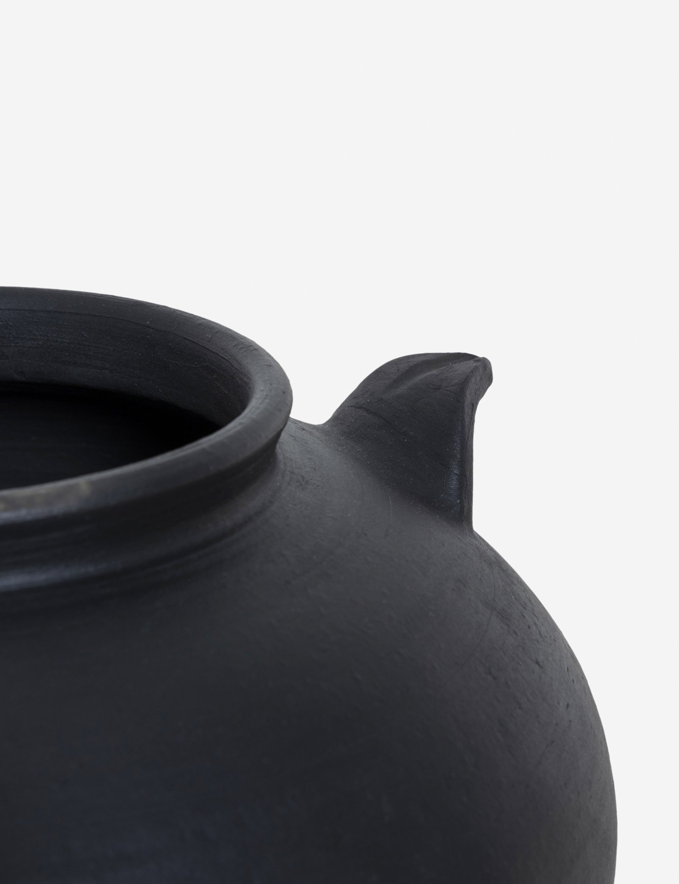 Amber Lewis x Four Hands Civita Vase - Modern Ceramic Home Decor for Living Room, Dining Table, or Wedding Centerpiece