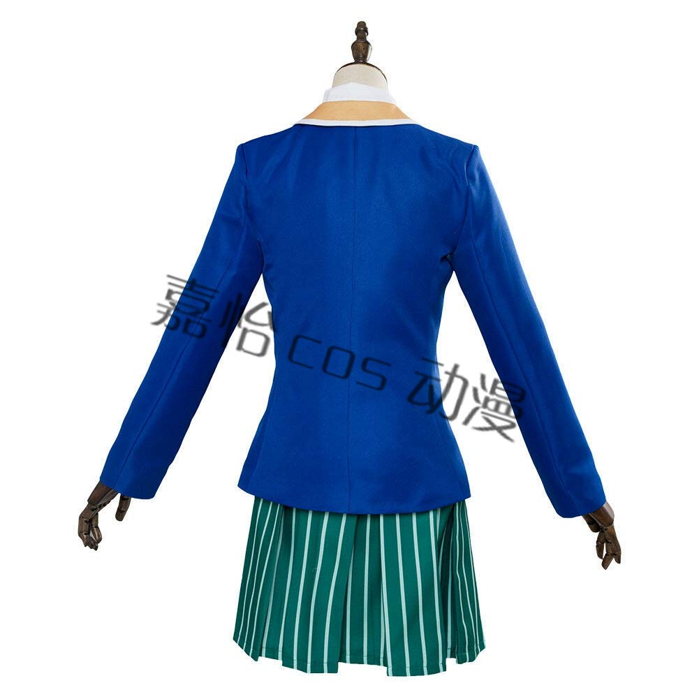 Anime Matsuzaka Satou Cosplay Costume - Japanese School Uniform Outfit for Halloween, Carnival & Christmas Parties | Perfect for Cosplay Events, Anime Conventions & Themed Parties