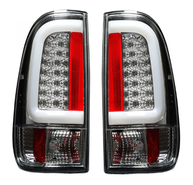 Ford F150 1997-2003 LED Tail Lights - Clear OLED Sequential Turn Signal Lights for Trucks | Perfect for Upgrading & Customizing Your Pickup