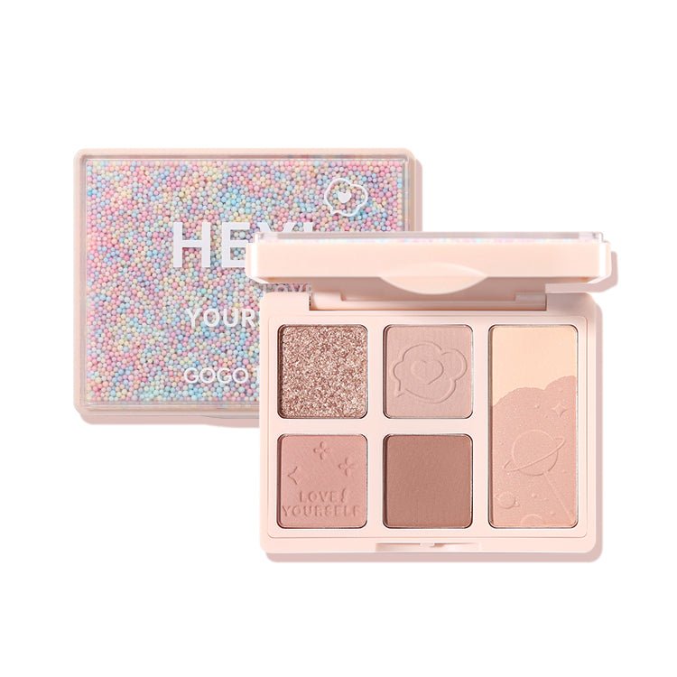 GOGOTALES 6-Color Mini Eyeshadow Palette - Long Lasting, Highly Pigmented, Blendable Makeup for Everyday & Party Looks