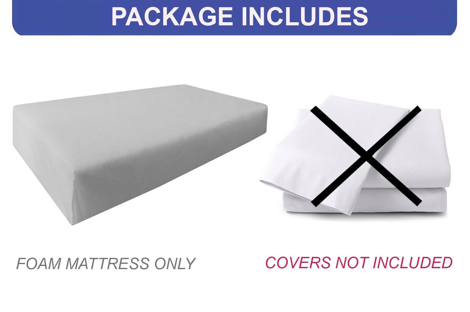 Prolinemax Twin XL 80x39x6 Inch High Density Outdoor Foam Daybed Mattress - 1.8 PCF Medium Firm Support for Patio, Poolside & Guest Room Comfort