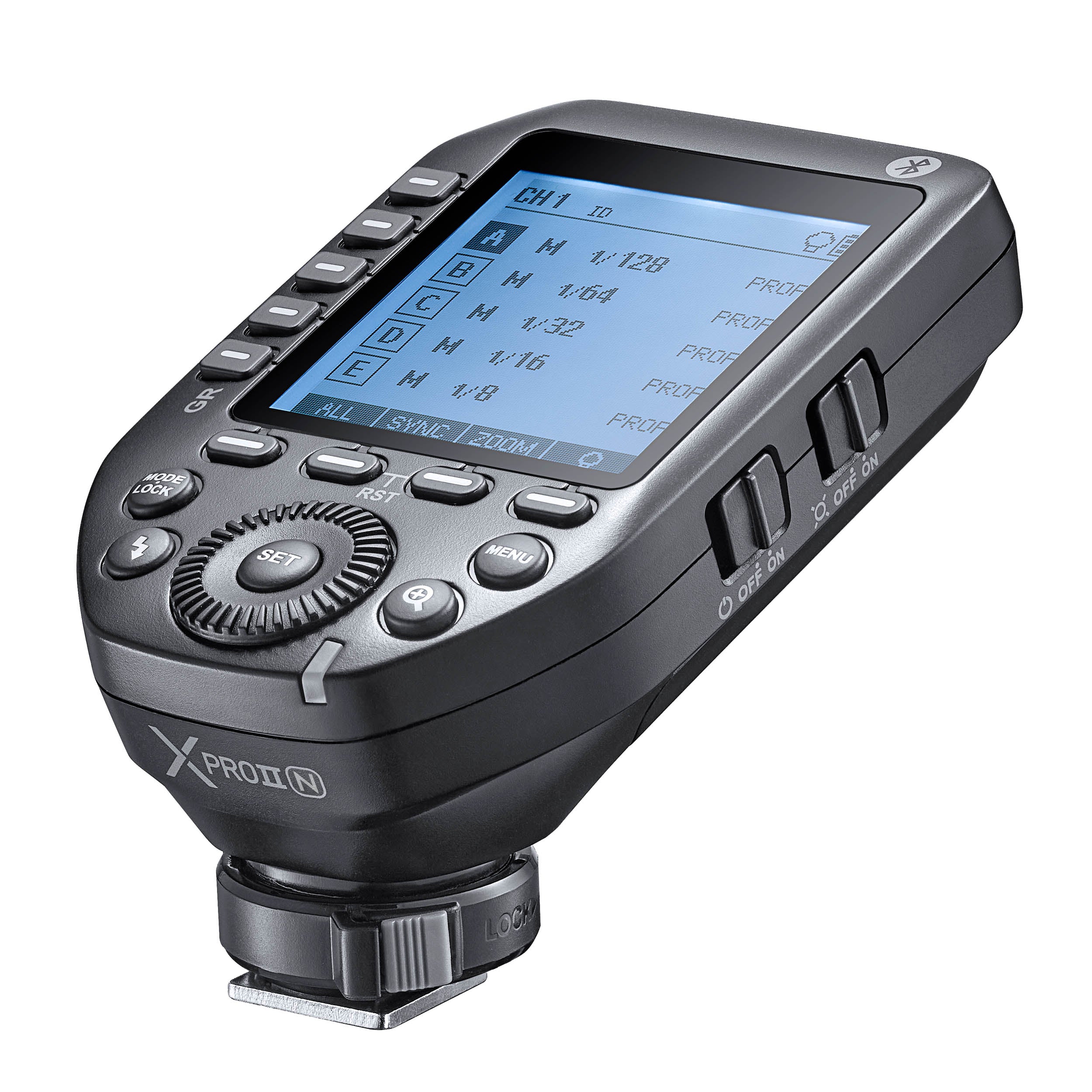 XPro II 2.4GHz Wireless Flash Trigger with App Control - Professional Photography Lighting System for Studio & Outdoor Shooting