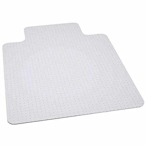 EnginDS 36'' x 48'' Heavy Duty Carpet Chair Mat for Office - 400 lb Capacity, Non-Slip Lip Design for Big & Tall Chairs | Perfect for Home Office, Computer Desk & Rolling Chairs on Carpeted Floors