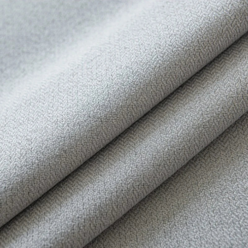 Teresa Fire Retardant Blackout Curtains - Herringbone Pattern Thermal Insulated Drapes for Bedroom & Living Room | Custom Size Window Treatment for Home Safety & Light Blocking
