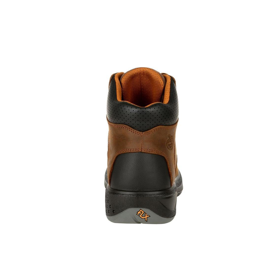 FLXpoint Waterproof Work Boots for Men - Steel Toe Safety Shoes, Slip Resistant & Comfortable for Construction, Hiking & Outdoor Work