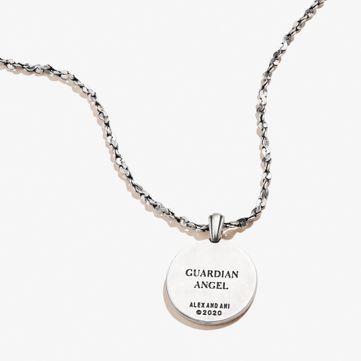 Guardian Angel Duo Charm Necklace - Sterling Silver Protection Pendant for Women & Girls - Perfect for Gifts, Birthdays & Everyday Wear