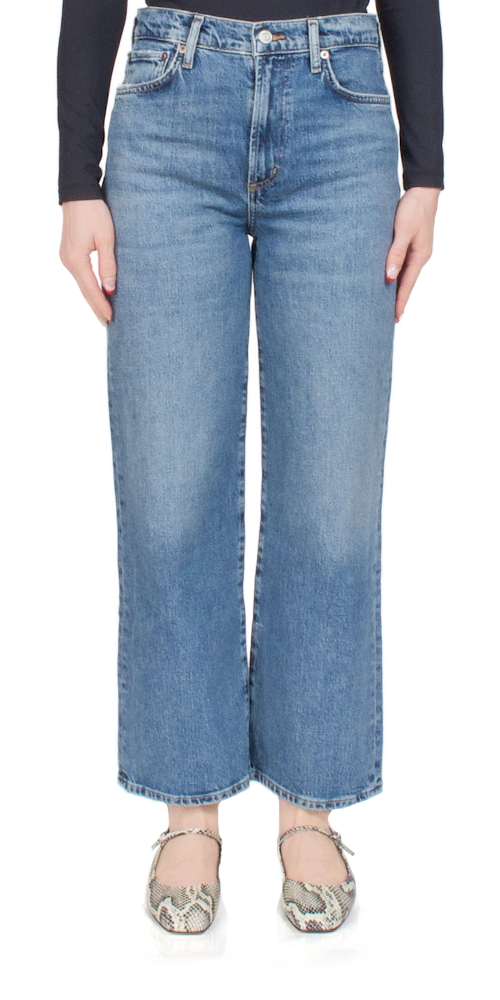 Harper High Waist Crop Jeans for Women - Trendy Distressed Denim Pants with Stretch Comfort | Perfect for Casual Outfits, Streetwear & Everyday Wear