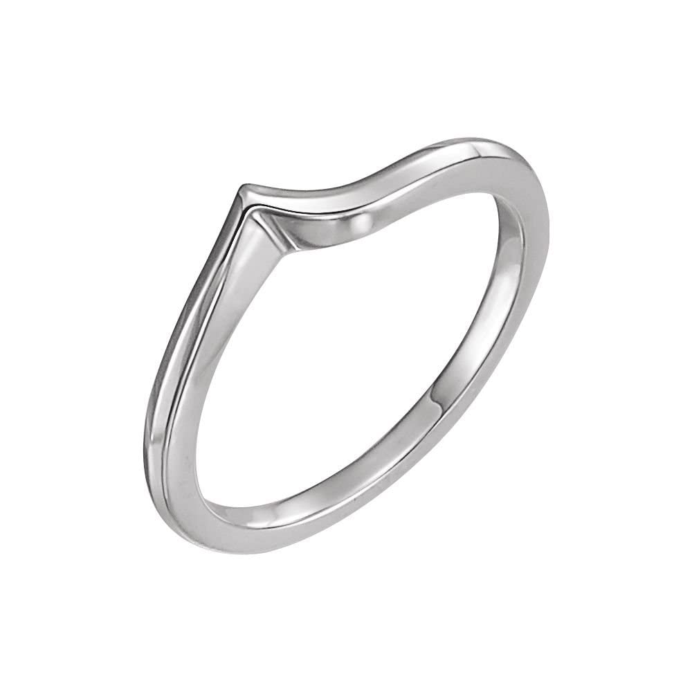 14K White Gold Plain Wedding Band for Women & Men - Dazzlingrock Collection - Elegant & Timeless Ring for Engagement, Anniversary, and Everyday Wear