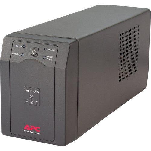 APC Smart UPS SC 420VA 120V Uninterruptible Power Supply - Reliable Battery Backup for Home Office, Network Equipment & Electronics During Power Outages