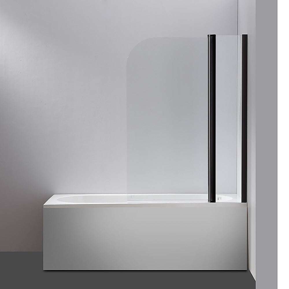180 Degree Pivot Shower Door with 6mm Tempered Safety Glass - 1200x1400mm Bathroom Screen by Della Francesca - Perfect for Modern Walk-in Showers and Spa Bathrooms
