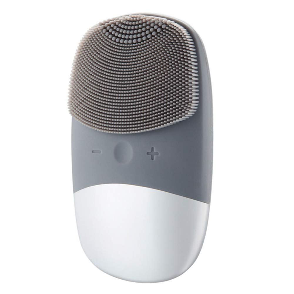 QRTTLY Sonic Facial Cleansing Brush - Electric Silicone Pore Cleaner & Exfoliator for Deep Skin Cleaning | Perfect for Daily Skincare & Makeup Removal