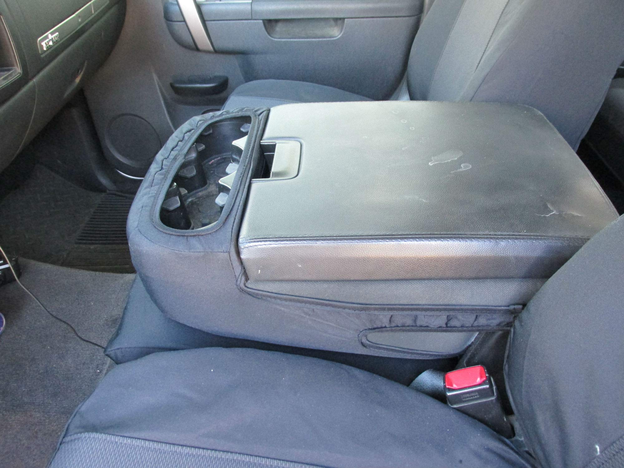 **Durafit Seat Covers for 2010-2013 Chevy Silverado, Tahoe, Avalanche & GMC Sierra LT – Black C1134-C1 – 40/20/40 Split with Center Console & 2 Lids (Side Impact Airbag Compatible) – Perfect for Road Trips, Off-Roading & Daily Commutes**