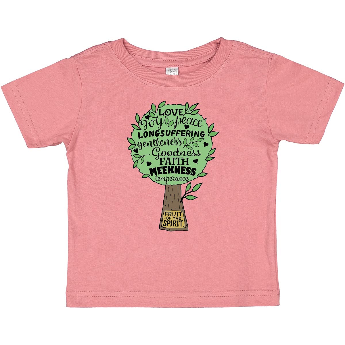 Fruit of The Spirit Bible Quote Baby T-Shirt - Christian Kids' Apparel for Church, Sunday School & Family Gatherings