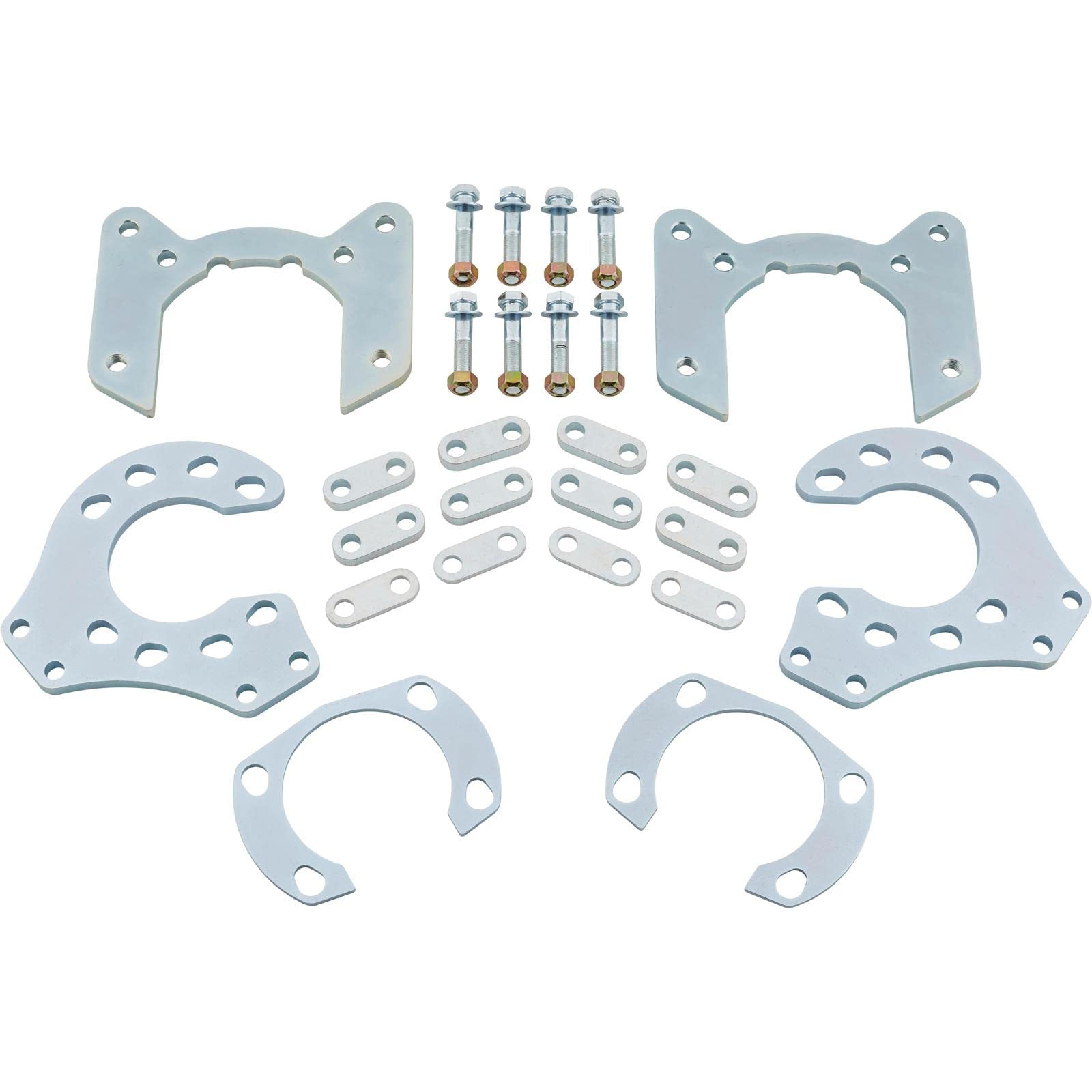 Speedway Motors Universal Rear-End Disc Brake Conversion Kit - Fits Ford 8 & 9 Inch Axles - Complete Bolt-On Kit for Easy Installation & Enhanced Stopping Power - Perfect for Classic Car Upgrades & Performance Street Vehicles