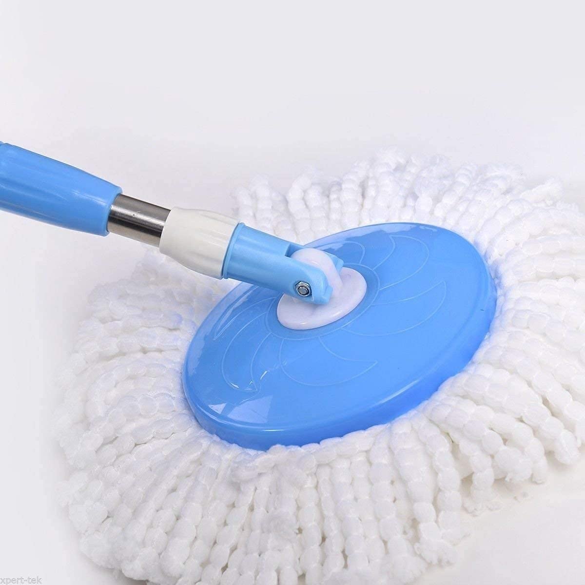 3 Pack Microfiber Replacement Mop Heads for 360° Spin Magic Mop - Universal Round Mop Pads, Super Absorbent & Washable - Perfect for Hardwood Floors, Tile & Laminate Cleaning