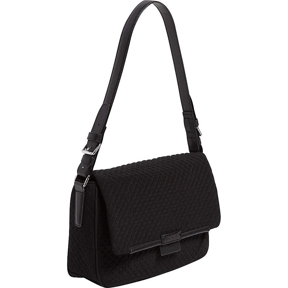 Vera Bradley Microfiber Shoulder Satchel Purse for Women - Lightweight Crossbody Bag with Adjustable Strap, Perfect for Travel, Work & Everyday Use