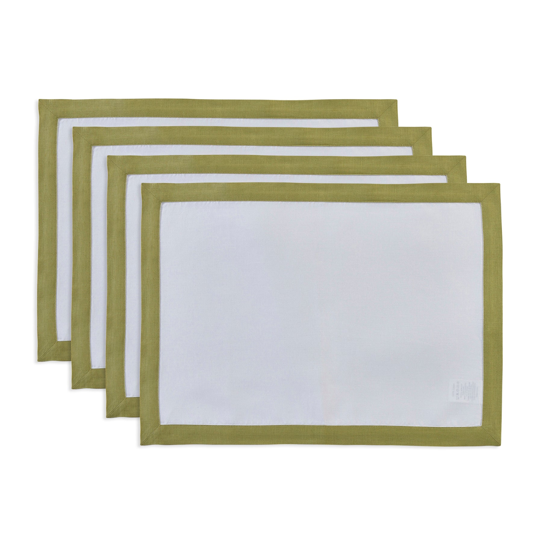 Premium Classic Cotton Placemats Set of 4 - Elegant Table Decor for Dining Room, Kitchen & Holiday Gatherings