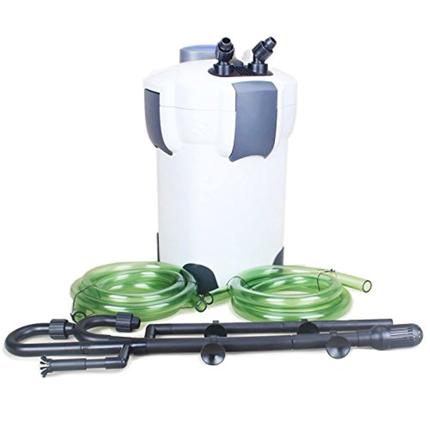 SunSun HW-304B 5-Stage External Canister Filter with 9W UV Sterilizer, 525 GPH - High Efficiency Aquarium Water Filter for Freshwater & Saltwater Fish Tanks, Ponds - Perfect for Home, Office & Commercial Use