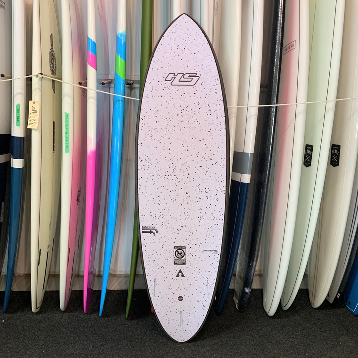Haydenshapes Hypto Krypto 6'8 Soft Top Surfboard - High Performance Surf Board for All Wave Conditions | Perfect for Beginners to Advanced Surfers at Beach, Reef & Point Breaks