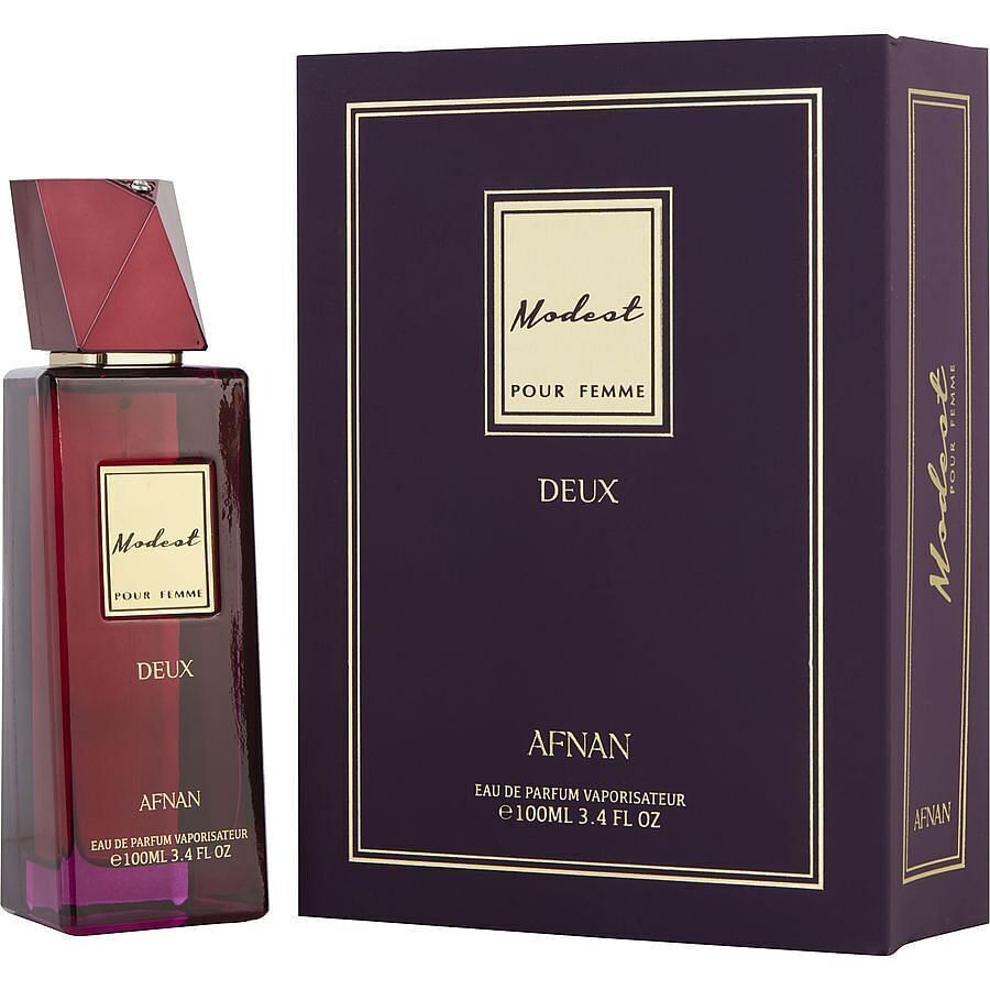 Afnan Modest Deux Women's Perfume 100ml EDP Spray - Long Lasting Floral Fragrance for Daily Wear & Special Occasions