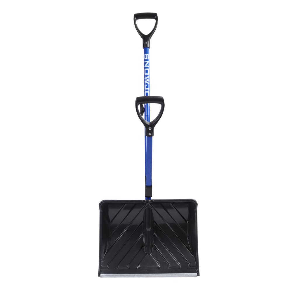 Snow Joe SJ SHLV20 Ergonomic Snow Shovel with Spring-Assisted Handle | 20-Inch Lightweight Design | Perfect for Driveways, Sidewalks & Winter Storm Cleanup