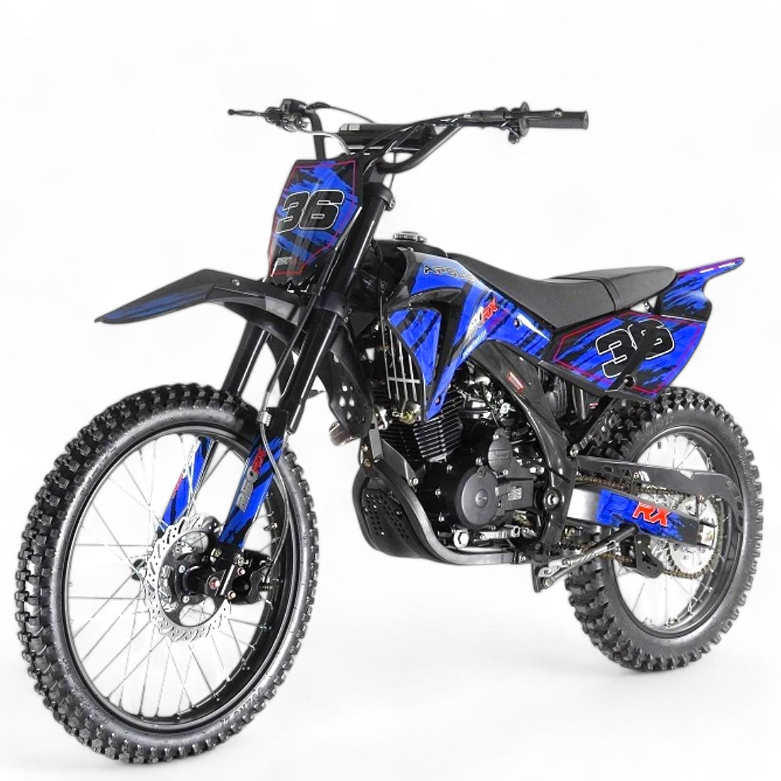 Apollo DB36 250cc Adult Dirt Bike - Off-Road Motorcycle for Trail Riding & Motocross Racing - Perfect for Adventure Enthusiasts & Outdoor Sports