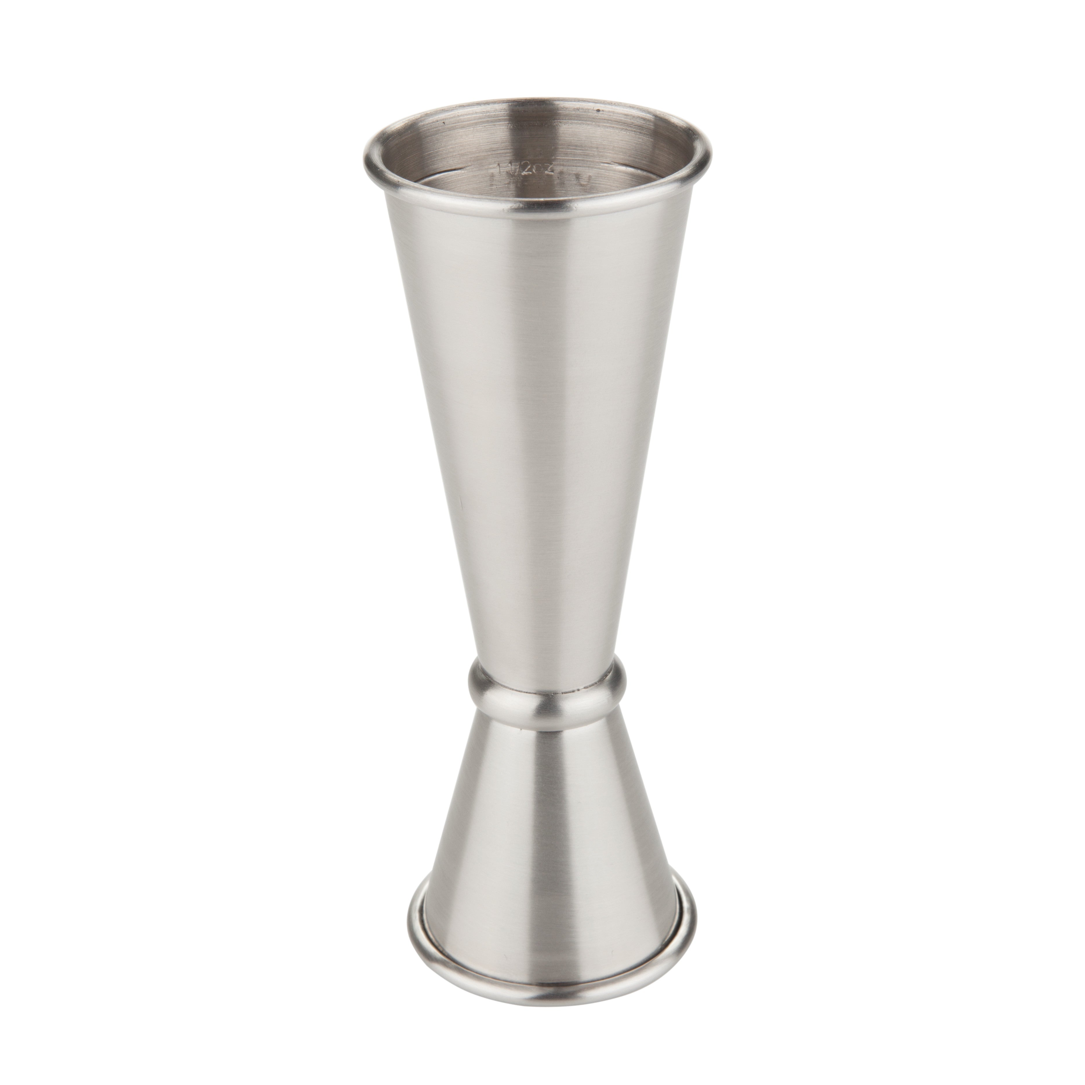 Premium Harrison Large Japanese Style Jigger - 1oz & 2oz Dual Measuring Cup for Cocktails, Bartending, and Mixology - Perfect for Home Bars, Professional Use, and Cocktail Enthusiasts