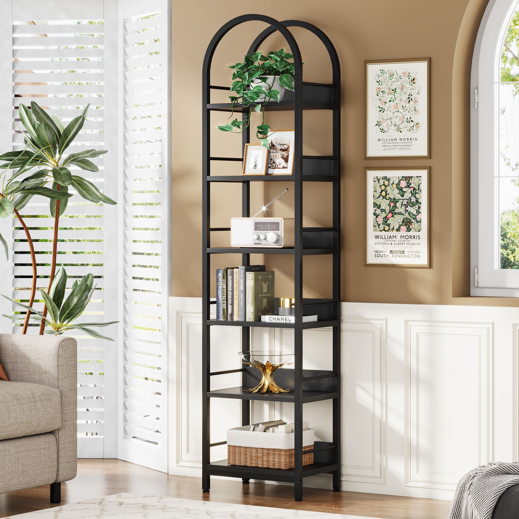 6 Tier Bookshelf - 78.7