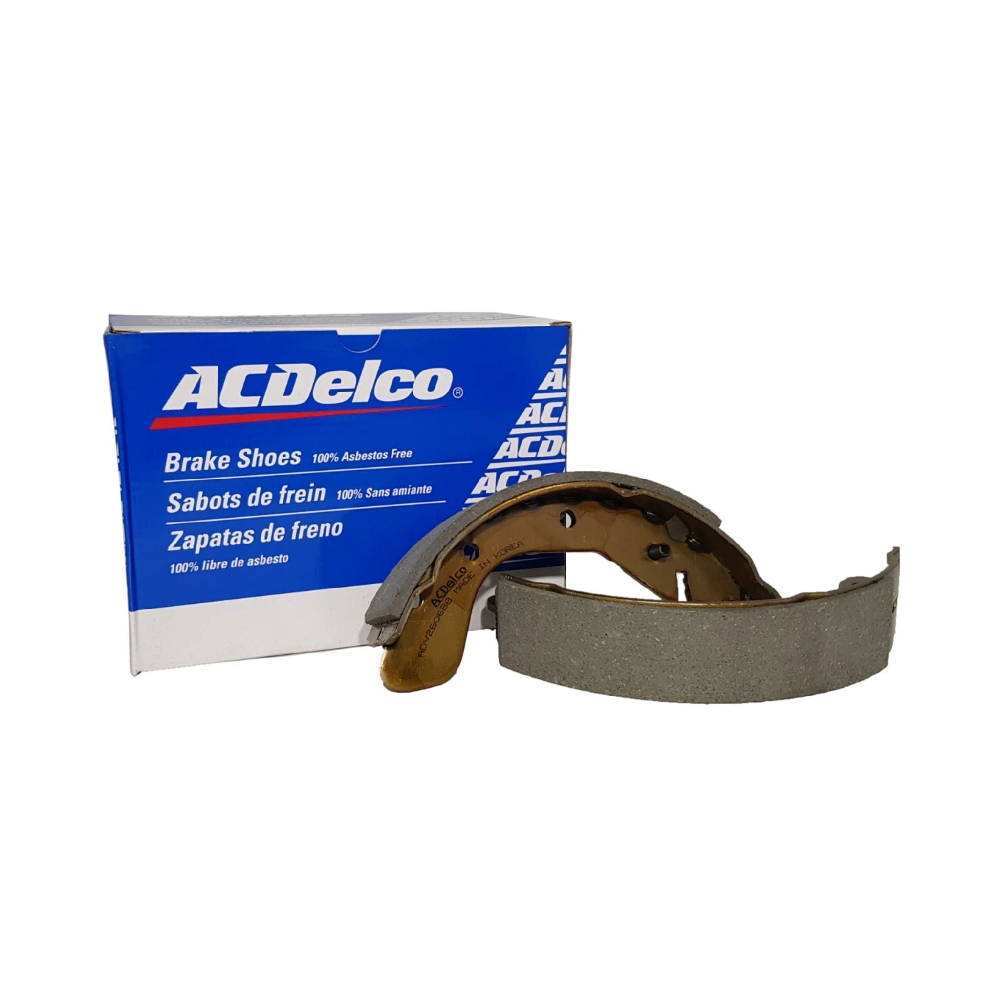ACDelco Professional Brake Shoes for Chevrolet Aveo - Rear Set | Durable & Reliable Replacement | Perfect for City Driving & Daily Commutes