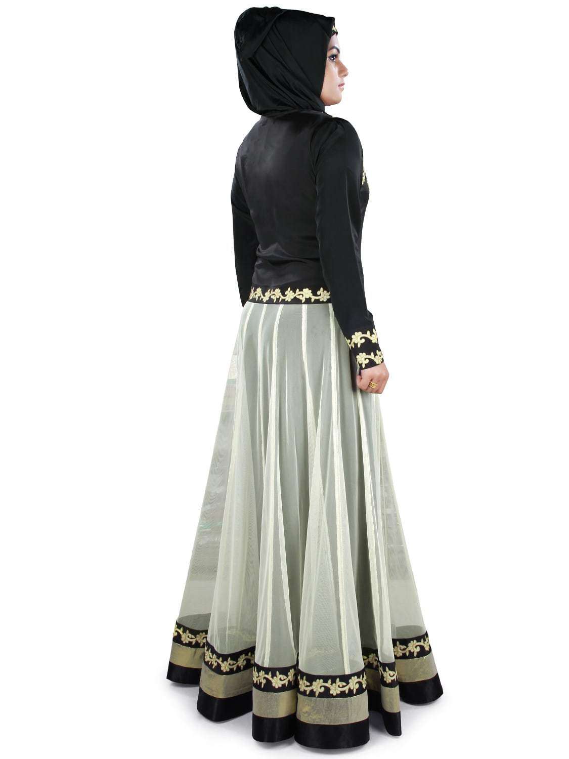 Elegant Farheen Abaya for Women - Modest Islamic Prayer Dress - Perfect for Mosque, Prayer, and Special Occasions