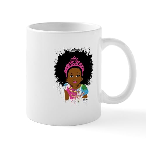 White - Mocha Princess Mugs
