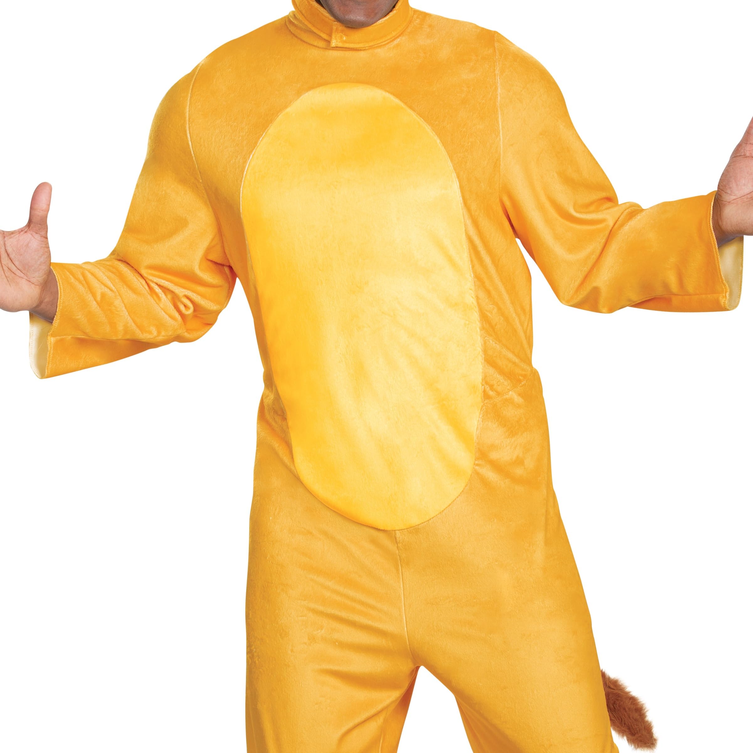 Disguise Men's Simba Adult Lion King Jumpsuit Costume - Perfect for Halloween, Cosplay, and Themed Parties