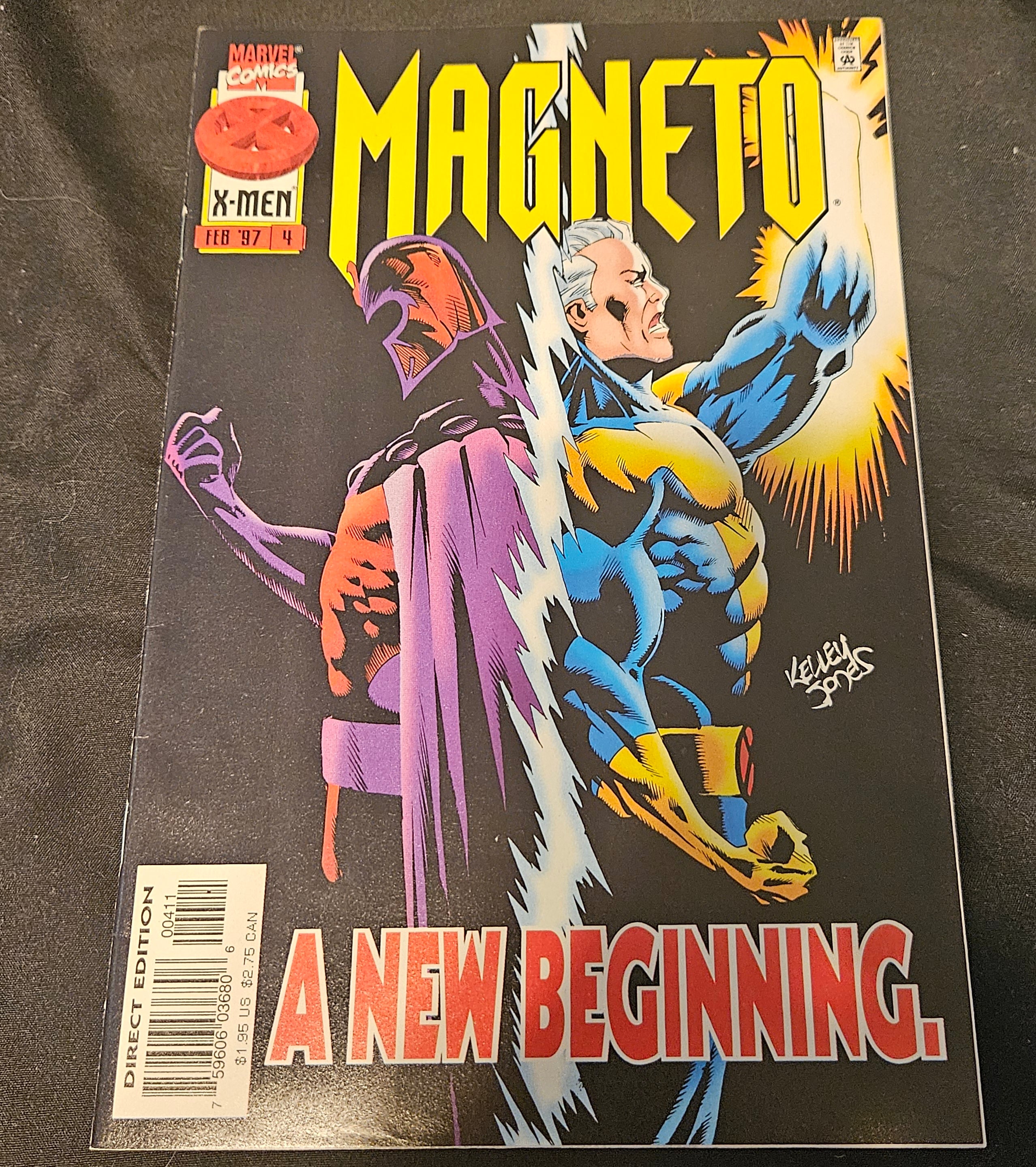 Marvel Comics X-Men #4 (February 1997) - Magneto Strikes! Vintage Comic Book for Collectors & Marvel Fans | Perfect for Display, Gifts & Comic Book Collections