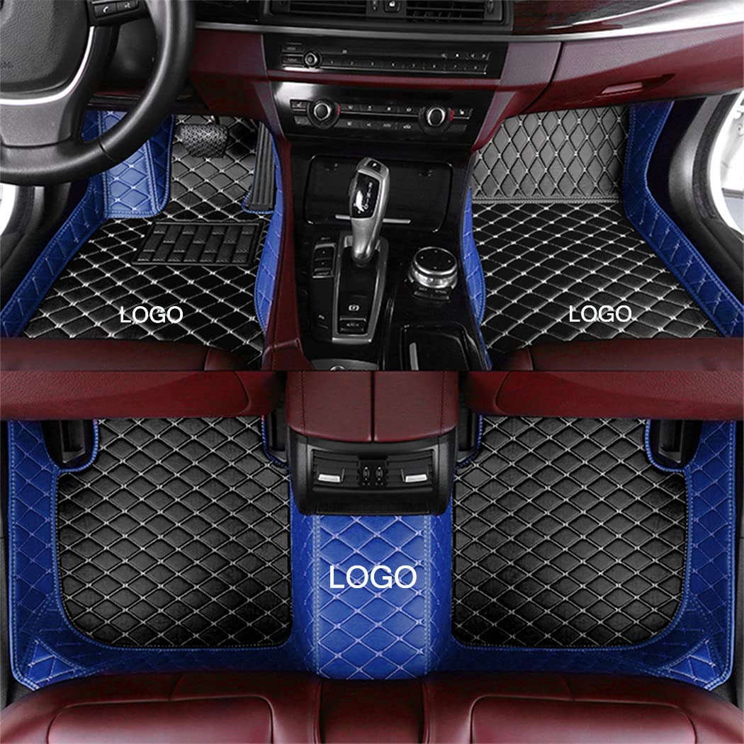 Custom All-Weather Waterproof Car Floor Mats for 95% Sedan & SUV - Full Coverage Leather Protection Mats | Perfect for Daily Commute, Road Trips & Off-Road Adventures