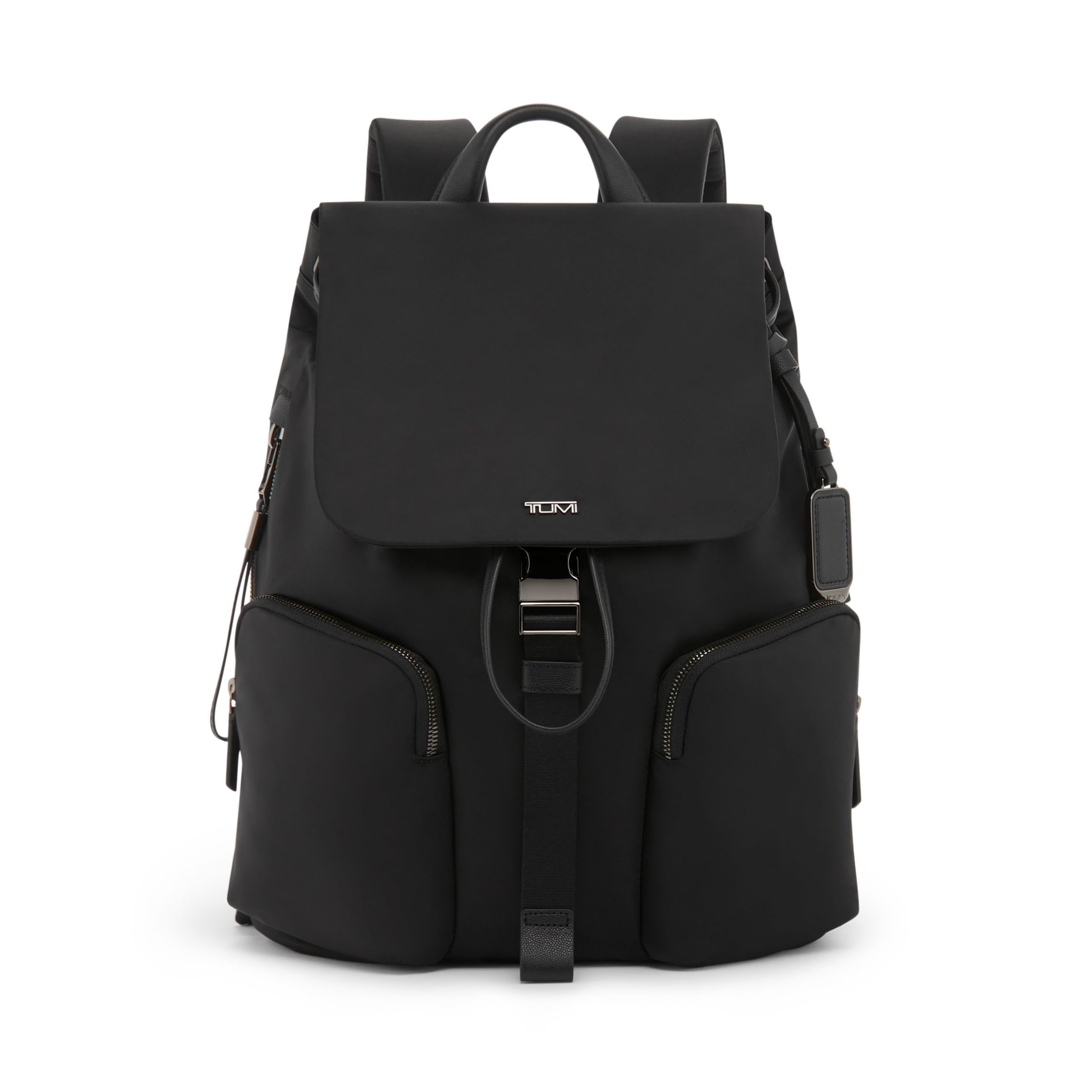 TUMI Voyageur Ramsay Backpack for Women - Stylish Laptop Backpack for Travel, Business & Work - 14 Inch Laptop Compartment - Black/Gunmetal - Perfect for Commuting, Office & College Use