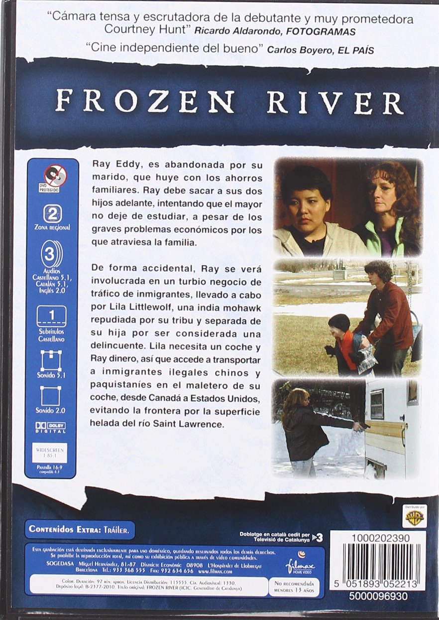 Frozen River (2008) DVD - Import European Format (Region 2) | Starring Melissa Leo, Mark Boone Jr. | Drama Movie for Film Enthusiasts & Criterion Collection Fans | Perfect for Movie Nights & Film Studies