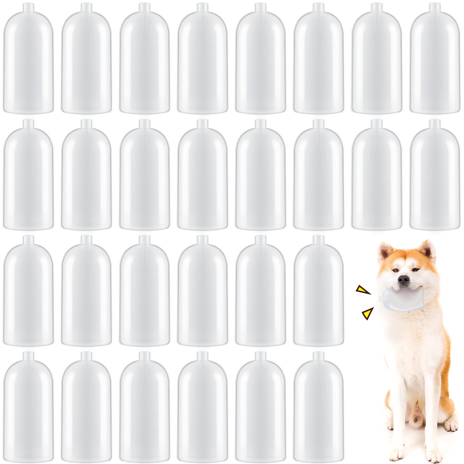 Deekin 28 Pack Large Dog Squeaker Replacement - Bulk Pet Toy Repair Parts for Squeaky Dog & Cat Toys - Fix Noisy Pet Toys for Playtime & Training