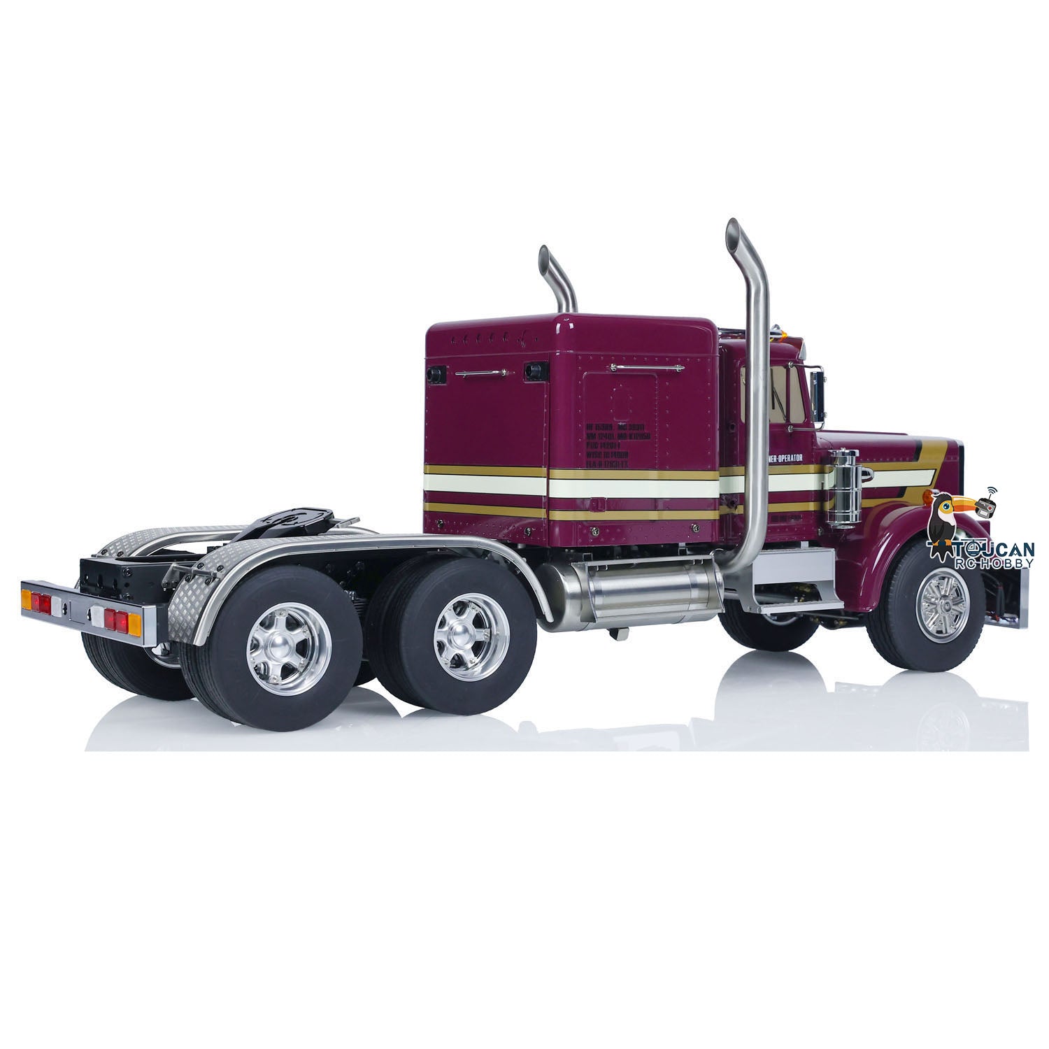 Tamiya 1/14 Scale 6x6 RC Tractor Truck RTR - Metal Chassis Remote Control Construction Vehicle with Sound & Light Effects | Electric Hobby Model for Adults & Kids | Perfect for Off-Road Play, Construction Site Simulation, and RC Car Racing