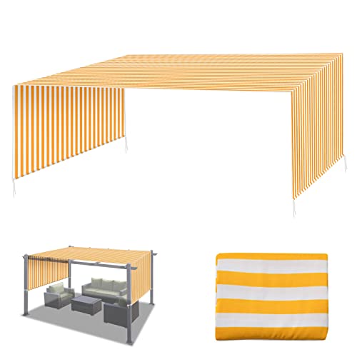 Yellow with white