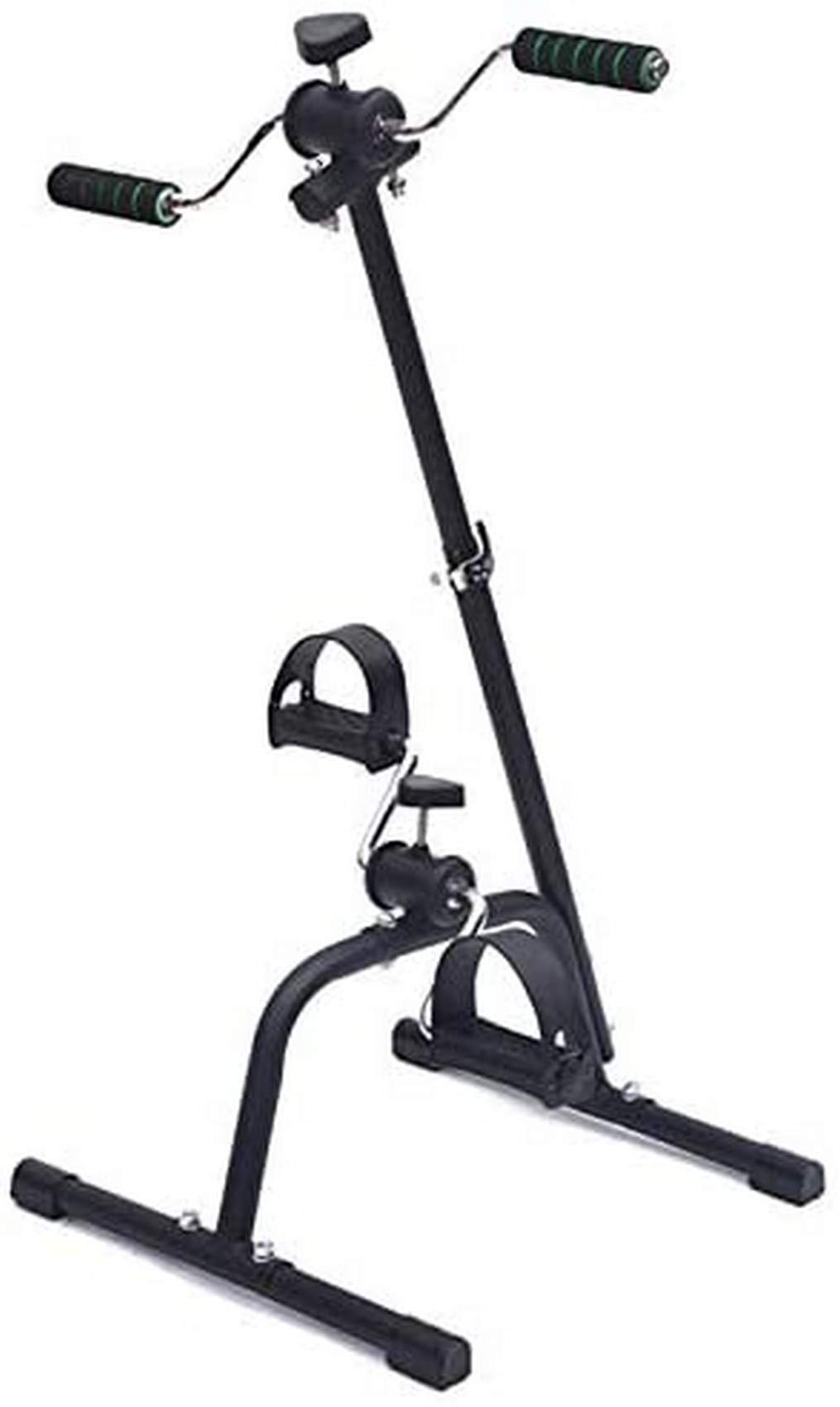 Portable Seated Exercise Bike for Seniors - Indoor Pedal Exerciser for Arm & Leg Workout - Compact & Sturdy Fitness Equipment for Home Use - Perfect for Low-Impact Cardio & Physical Therapy