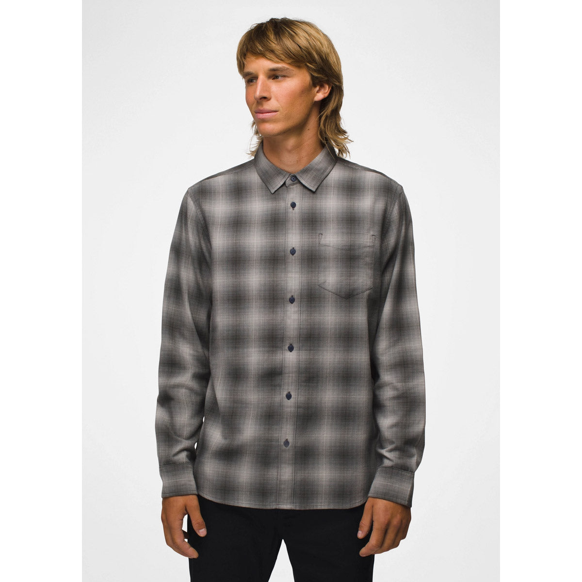 Men's Slim Fit Los Feliz Flannel Shirt - Soft Plaid Long Sleeve Button Down for Casual Wear & Outdoor Activities
