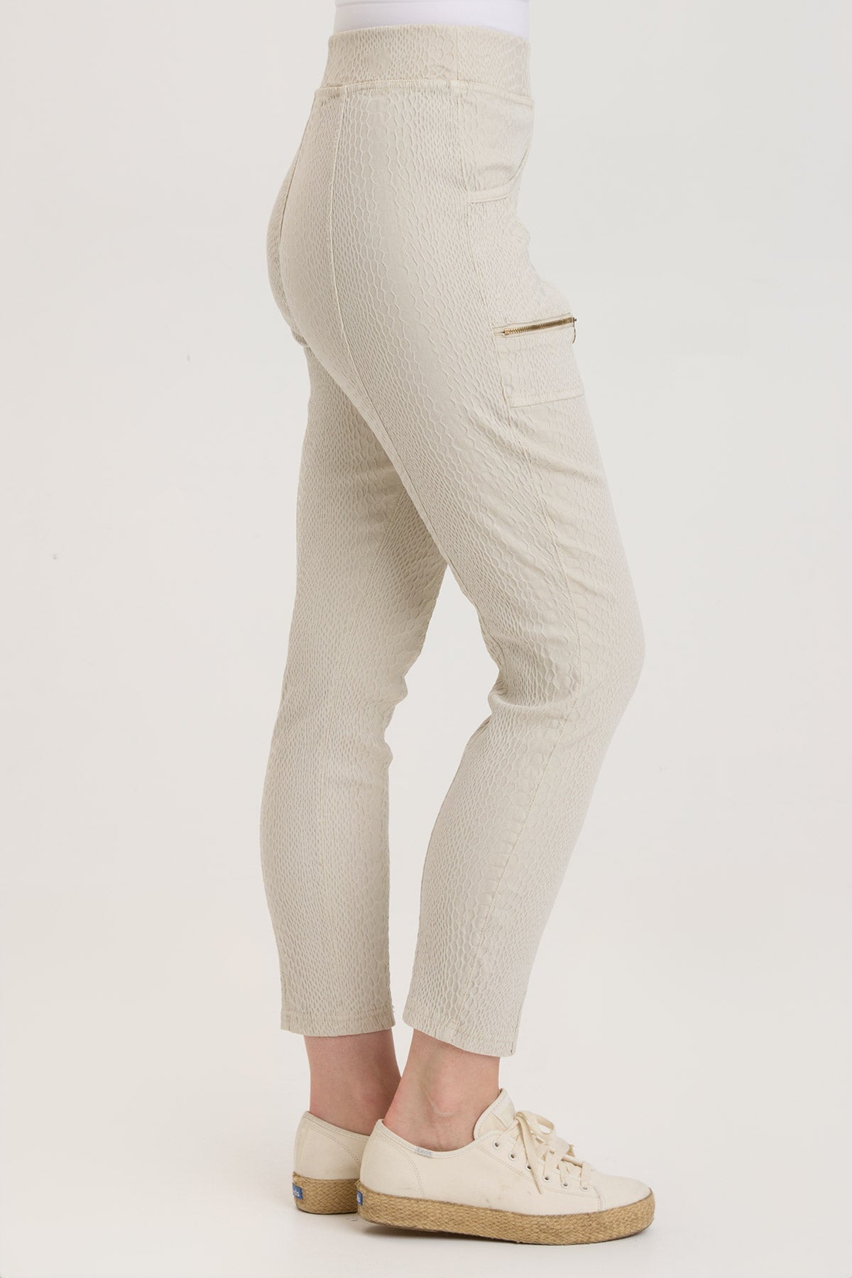 Aloyse High Waisted Leggings for Women - Klondike Pigment Yoga Pants with Pockets, Tummy Control Workout Leggings - Perfect for Gym, Running, Yoga & Everyday Wear