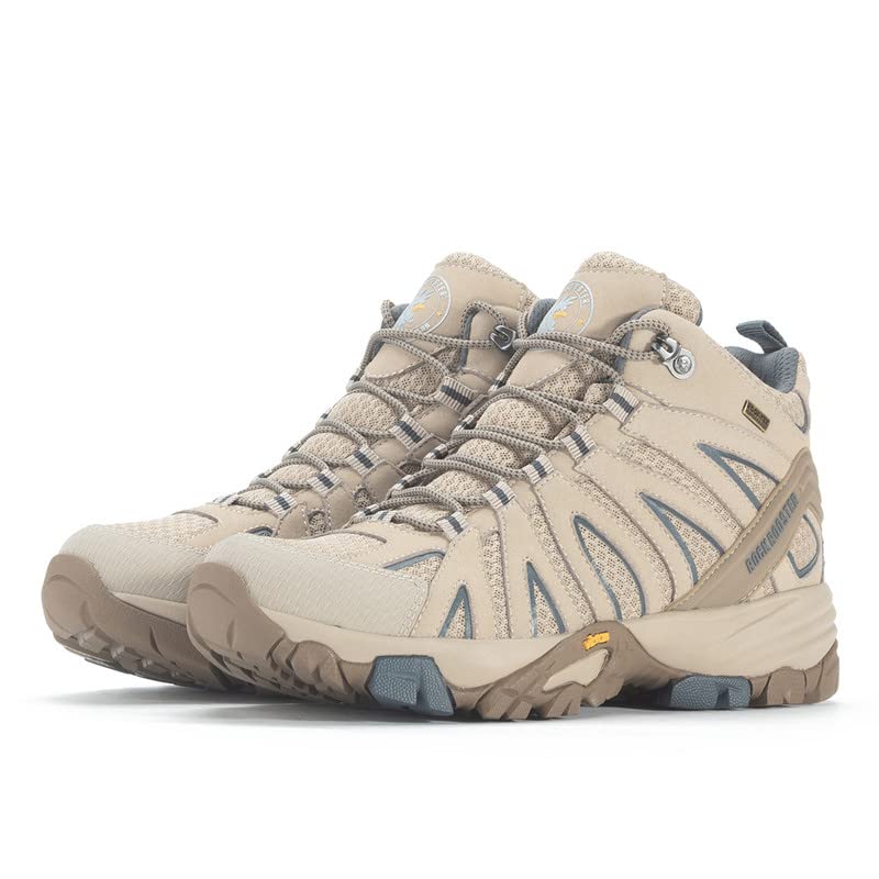 ROCKROOSTER Men's Waterproof Hiking Boots - Anti-Fatigue Outdoor Shoes for Trekking & Work