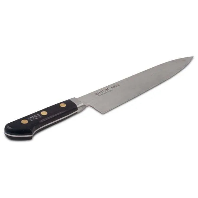 Misono Swedish Carbon Steel Chef Knife - Professional Kitchen Knife for Precision Cutting - Perfect for Chefs, Home Cooks & Culinary Enthusiasts