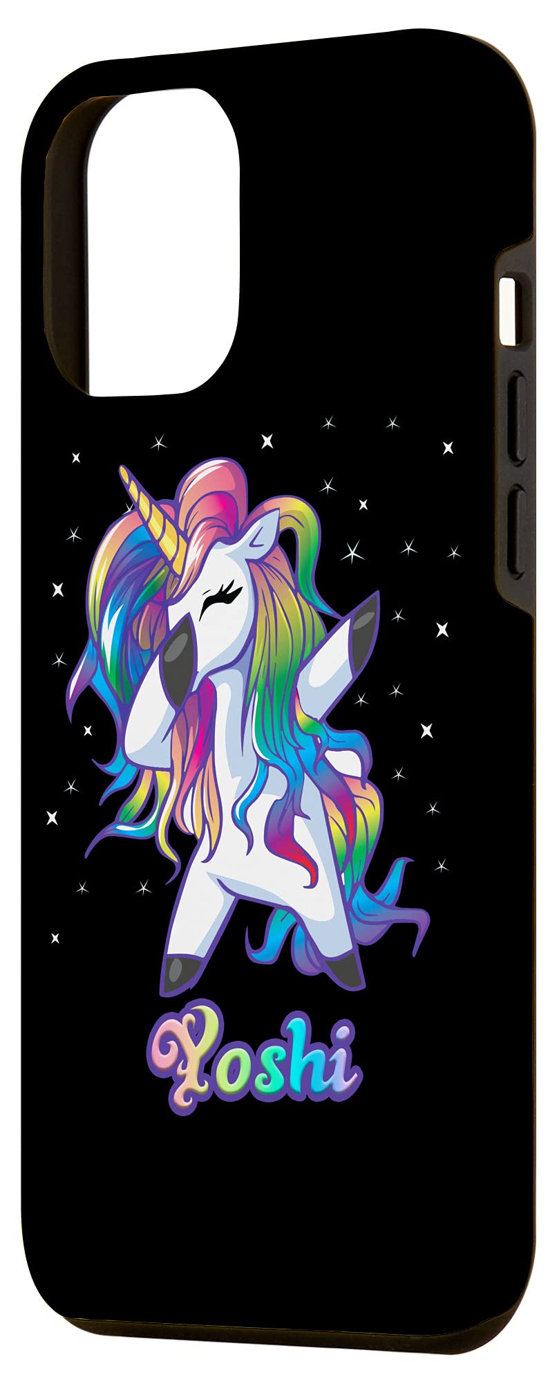 iPhone 12 Pro Max Case - Cute YOSHI Unicorn Design Protective Phone Cover | Perfect Birthday Gift for Women & Girls | Ideal for Daily Use, Travel, and School Accessories