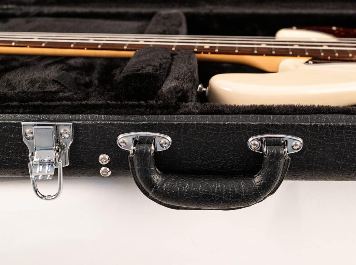 Upstart Electric Bass Guitar Case - Durable Black Gig Bag for Travel & Storage | Perfect for Musicians, Performances & Band Practice