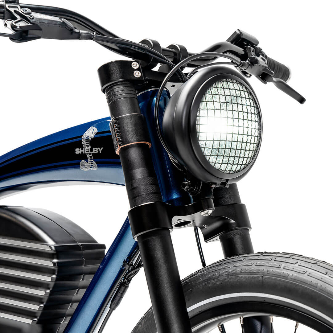 Vintage Electric Shelby Bike - Classic Retro Cruiser for Men & Women - Perfect for Commuting, Leisure Rides & Beach Cruising - Only 1 Left in Stock!