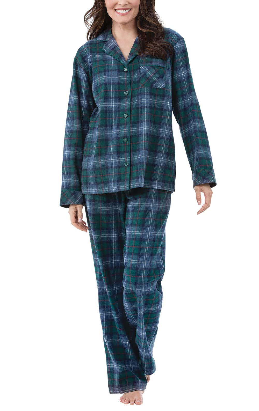 PajamaGram Soft & Comfortable Women's Pajama Set - Cozy Sleepwear for Relaxing at Home or Gift Giving